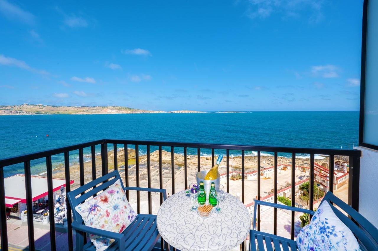 Islet Promenade Seafront Family Apartment With 2 Balconies By Getawaysmalta St. Paul's Bay Exterior photo